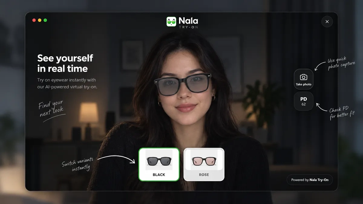 On a desktop it also measures pupillary distance.